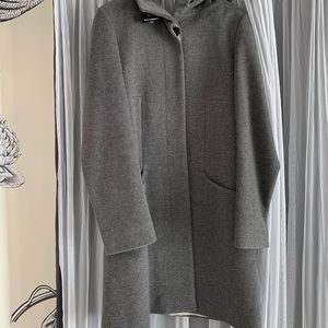 Aritzia Pearce Coat: S, Charcoal Grey